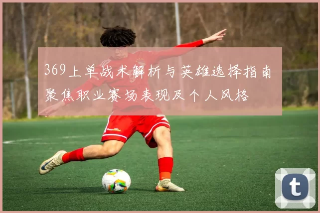 369上单战术解析与英雄选择指南 聚焦职业赛场表现及个人风格